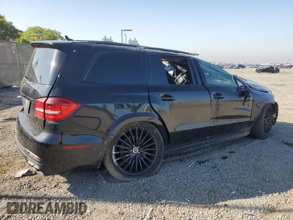 2017 Mercedes-Benz GLS 63 AMG с VIN 4JGDF7FE4HA774376, выставлен на аукционе Copart как лот 55956585 с пробегом Не указан миль и Списание • Salvage title. История ставок и продаж доступна на DreamBid. Изображение 3.