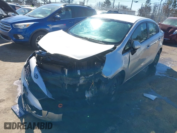 2014 Kia Rio LX with VIN KNADM4A35E6395218, listed as a IAAI auction lot 41614054 with 134,535 mi miles and . Bid and sale history available at DreamBid. Image 17.