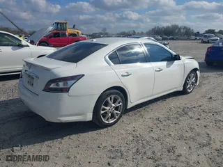 2012 Nissan Maxima 3.5 SV with VIN 1N4AA5AP3CC839904, listed as a IAAI auction lot 40978406 with 193,508 mi miles. Bid and sale history available at carsss.com. Image 4.