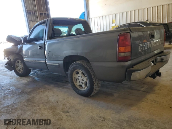 1999 Chevrolet Silverado 1500 with VIN 1GCEC14W5XZ214053, listed as a Copart auction lot 73364364 with 0 mi miles and Salvage Title. Bid and sale history available at carsss.com. Image 2.