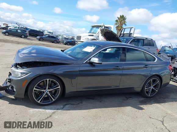 2018 BMW 4 Series 440i with VIN WBA4J5C51JBF07174, listed as a IAAI auction lot 41532904 with 63,745 mi miles and . Bid and sale history available at DreamBid. Image 15.