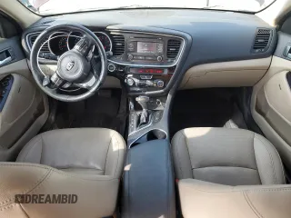 2015 Kia Optima EX with VIN 5XXGN4A79FG409057, listed as a Copart auction lot 62094465 with 123,346 mi miles and Salvage title. Bid and sale history available at DreamBid. Image 8.