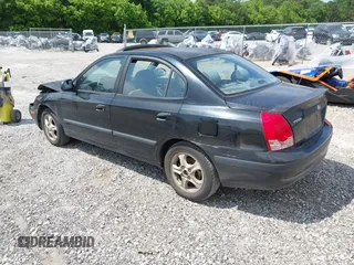 2005 Hyundai Elantra GLS with VIN KMHDN46D05U116895, listed as a IAAI auction lot 42345616 with 292,340 mi miles and . Bid and sale history available at DreamBid. Image 3.
