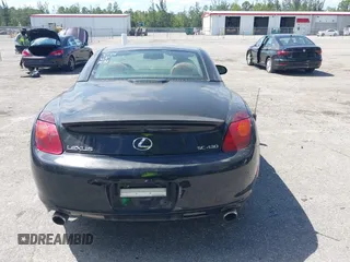 2003 Lexus SC with VIN JTHFN48Y630037747, listed as a IAAI auction lot 42027392 with 190,103 mi miles. Bid and sale history available at carsss.com. Image 15.