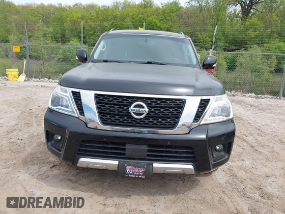 2018 Nissan Armada Platinum z VIN JN8AY2ND4J9055315, wystawiony jako IAAI lot #42248411 z przebiegiem 136 935 mil mil oraz . Historia ofert i sprzedaży dostępna na DreamBid. Obrazek 12.