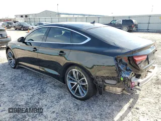 2023 Audi A5 Sportback S line Premium Plus with VIN WAUFACF56PA024297, listed as a Copart auction lot 47463233 with 4,645 mi miles. Bid and sale history available at carsss.com. Image 2.