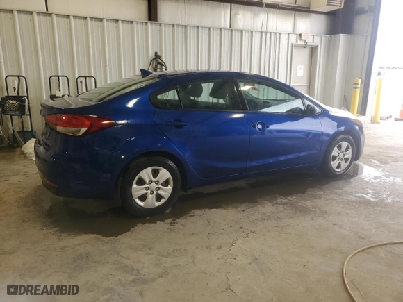 2017 Kia Forte LX with VIN 3KPFK4A74HE126582, listed as a Copart auction lot 49280195 with 0 mi miles and Clean Title. Bid and sale history available at carsss.com. Image 3.