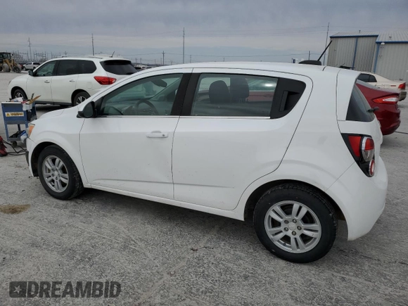 2016 Chevrolet Sonic LT with VIN 1G1JC6SH5G4112807, listed as a Copart auction lot 48377235 with 175,249 mi miles and Salvage Title. Bid and sale history available at carsss.com. Image 2.