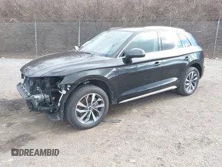 2023 Audi Q5 S line Premium with VIN WA1GAAFY5P2137099, listed as a IAAI auction lot 41731383 with 17,140 mi miles. Bid and sale history available at carsss.com. Image 19.