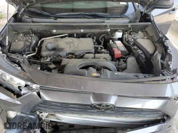 2019 Toyota RAV4 LE with VIN 2T3H1RFV7KW039271, listed as a Copart auction lot 59310205 with 132,865 mi miles and Salvage title. Bid and sale history available at DreamBid. Image 11.