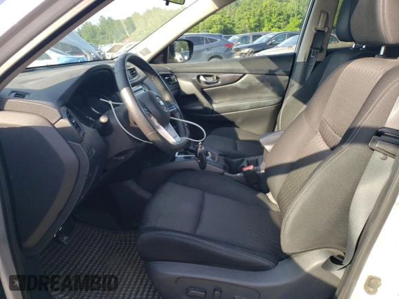 2017 Nissan Rogue SV with VIN KNMAT2MV7HP552465, listed as a Copart auction lot 62162165 with 124,217 mi miles and Clean title. Bid and sale history available at DreamBid. Image 7.
