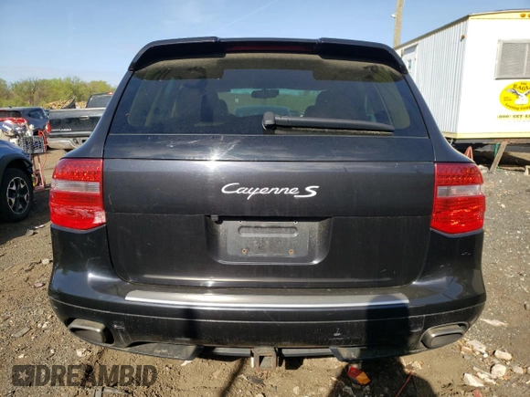 2008 Porsche Cayenne S with VIN WP1AB29P08LA41621, listed as a Copart auction lot 55222205 with Not provided miles and Clean title. Bid and sale history available at DreamBid. Image 6.