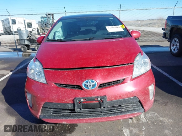 2015 Toyota Prius Four with VIN JTDKN3DU0F1869984, listed as a IAAI auction lot 41667818 with 160,454 mi miles. Bid and sale history available at carsss.com. Image 12.