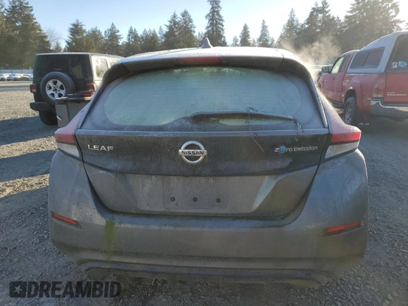 2018 Nissan LEAF SL with VIN 1N4AZ1CP8JC310766, listed as a Copart auction lot 44427505 with 67,427 mi miles and Clean Title. Bid and sale history available at DreamBid. Image 6.