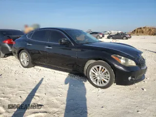 2012 Infiniti M37 with VIN JN1BY1APXCM334457, listed as a Copart auction lot 82356954 with Not Provided miles and Salvage Title. Bid and sale history available at carsss.com. Image 4.