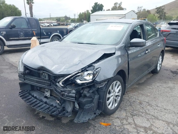 2019 Nissan Sentra S with VIN 3N1AB7AP9KY336504, listed as a IAAI auction lot 41765835 with 67,921 mi miles. Bid and sale history available at carsss.com. Image 2.