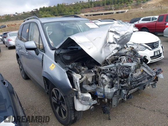 2017 Subaru Forester Premium with VIN JF2SJAGC7HH418839, listed as a IAAI auction lot 41523343 with 1 mi miles. Bid and sale history available at carsss.com. Image 1.