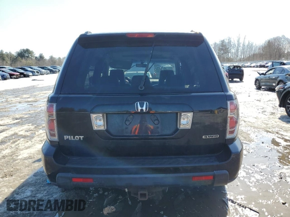 2008 Honda Pilot EX-L with VIN 5FNYF18538B006234, listed as a Copart auction lot 46529335 with 302,594 mi miles and Clean Title. Bid and sale history available at carsss.com. Image 6.