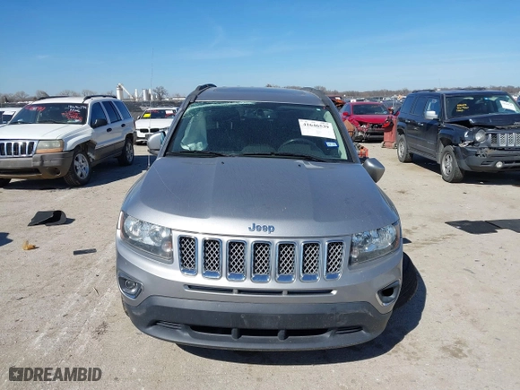 2017 Jeep Compass High Altitude with VIN 1C4NJCEB8HD189645, listed as a IAAI auction lot 41646539 with 144,333 mi miles. Bid and sale history available at carsss.com. Image 12.