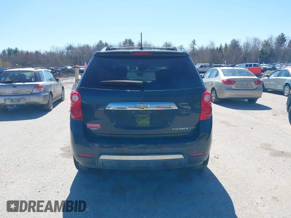 2014 Chevrolet Equinox LTZ with VIN 2GNFLHEK0E6212946, listed as a IAAI auction lot 42142040 with 124,524 mi miles. Bid and sale history available at carsss.com. Image 16.