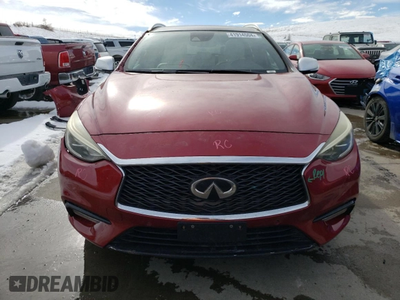 2017 Infiniti QX30 Sport with VIN SJKCH5CP9HA026370, listed as a Copart auction lot 41914504 with 57,901 mi miles. Bid and sale history available at carsss.com. Image 5.