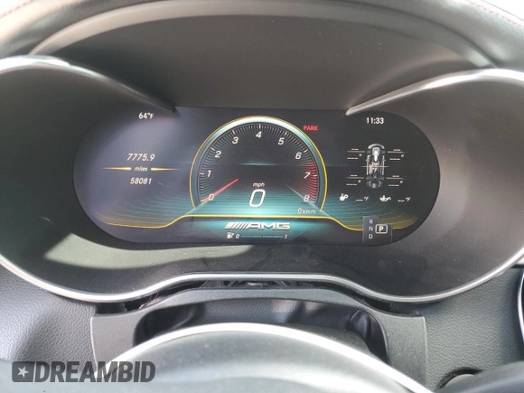 2020 Mercedes-Benz C 43 AMG z VIN 55SWF6EB5LU331098, wystawiony jako Copart lot #52203465 z przebiegiem 58 081 mil mil oraz Szkoda całkowita • Salvage title. Historia ofert i sprzedaży dostępna na DreamBid. Obrazek 9.