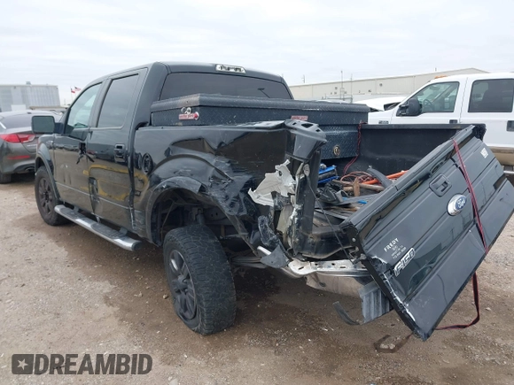 2009 Ford F-150 XL with VIN 1FTPW12V99FA26098, listed as a IAAI auction lot 41356534 with 252,120 mi miles. Bid and sale history available at carsss.com. Image 3.