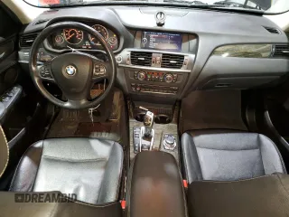 2013 BMW X3 xDrive28i with VIN 5UXWX9C50D0D08990, listed as a Copart auction lot 51432345 with 101,053 mi miles and Salvage Title. Bid and sale history available at DreamBid. Image 8.