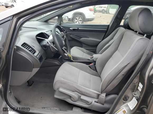 2008 Honda Civic Sdn EX with VIN 2HGFA16858H308994, listed as a Copart auction lot 42831755 with 201,182 mi miles and Salvage Title. Bid and sale history available at carsss.com. Image 7.