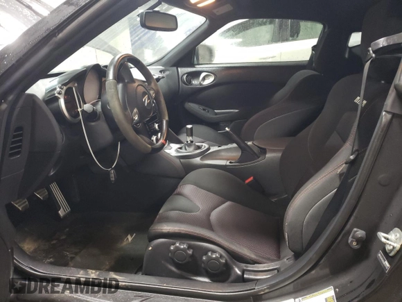2014 Nissan 370Z Nismo with VIN JN1AZ4EHXEM633754, listed as a Copart auction lot 82035784 with 55,793 mi miles and Salvage Title. Bid and sale history available at DreamBid. Image 7.