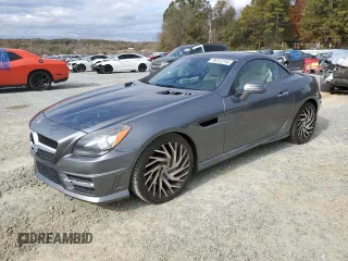2016 Mercedes-Benz SLK 300 with VIN WDDPK3JA8GF120191, listed as a Copart auction lot 79727214 with 53,841 mi miles and Salvage Title. Bid and sale history available at DreamBid. Image 1.