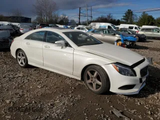 2016 Mercedes-Benz CLS with VIN WDDLJ6HB1GA180747, listed as a Copart auction lot 83200964 with 80,679 mi miles and Salvage Title. Bid and sale history available at carsss.com. Image 4.
