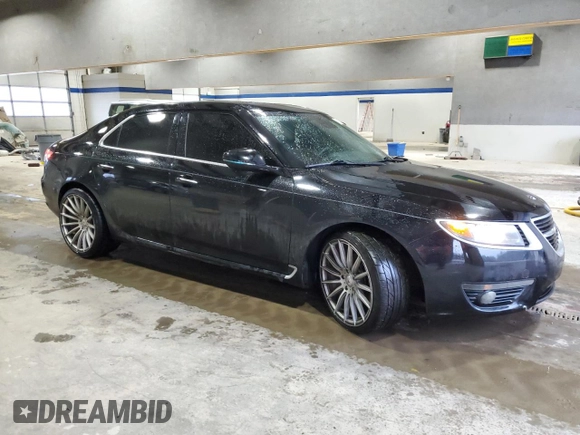 2011 Saab 9-5 Turbo4 with VIN YS3GN4AR7B4001140, listed as a Copart auction lot 47270595 with 171,930 mi miles and Clean Title. Bid and sale history available at carsss.com. Image 4.