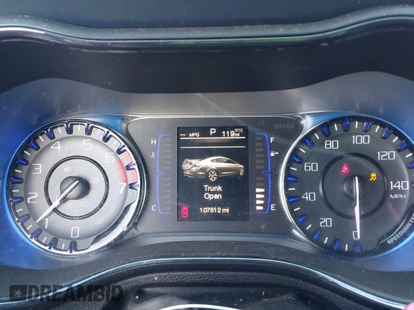 2015 Chrysler 200 S with VIN 1C3CCCBB8FN696188, listed as a IAAI auction lot 41978934 with 107,512 mi miles and . Bid and sale history available at DreamBid. Image 7.