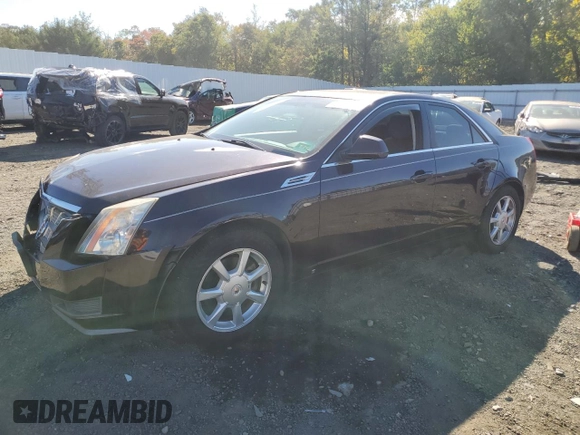 2008 Cadillac CTS RWD w/1SA with VIN 1G6DF577680213095, listed as a Copart auction lot 75020224 with 68,106 mi miles and Salvage Title. Bid and sale history available at carsss.com. Image 1.