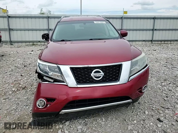 2016 Nissan Pathfinder SV with VIN 5N1AR2MM9GC662053, listed as a Copart auction lot 55473025 with 161,150 mi miles and Salvage title. Bid and sale history available at DreamBid. Image 14.