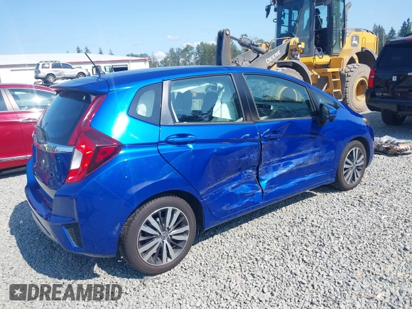 2015 Honda Fit EX-L z VIN 3HGGK5H83FM732503, wystawiony jako IAAI lot #42397823 z przebiegiem 87 522 mil mil oraz . Historia ofert i sprzedaży dostępna na DreamBid. Obrazek 4.
