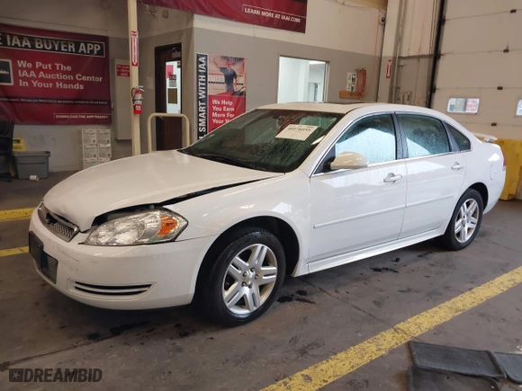 2014 Chevrolet Impala Limited LT with VIN 2G1WB5E38E1183897, listed as a IAAI auction lot 40576055 with NaN miles. Bid and sale history available at carsss.com. Image 17.
