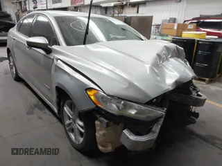 2018 Ford Fusion Hybrid SE with VIN 3FA6P0LUXJR170152, listed as a IAAI auction lot 41467621 with 150,048 mi miles. Bid and sale history available at carsss.com. Image 1.