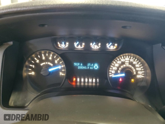 2012 Ford F-150 XL with VIN 1FTFX1EF8CFB49668, listed as a Copart auction lot 59544925 with 208,343 mi miles and Clean title. Bid and sale history available at DreamBid. Image 9.