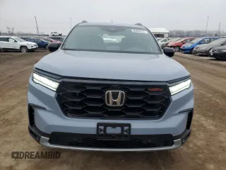 2024 Honda Pilot TrailSport with VIN 5FNYG1H65RB046757, listed as a Copart auction lot 85869214 with 6,535 mi miles and Salvage Title. Bid and sale history available at carsss.com. Image 5.