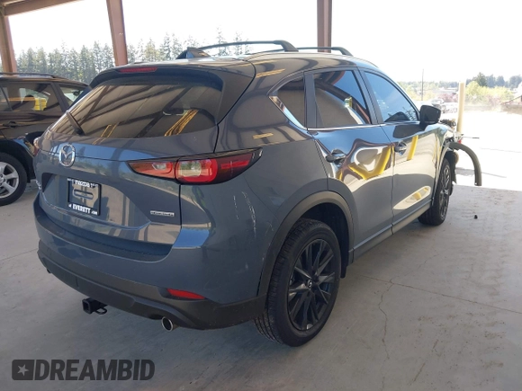 2024 Mazda CX-5 S Carbon Edition with VIN JM3KFBCL2R0510458, listed as a IAAI auction lot 42184516 with 4,474 mi miles and . Bid and sale history available at DreamBid. Image 4.