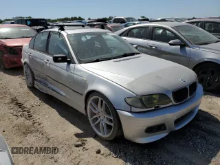 2004 BMW 3 Series 325xi with VIN WBAEU33404PM60151, listed as a Copart auction lot 57120235 with 116,859 mi miles and Salvage title. Bid and sale history available at DreamBid. Image 4.