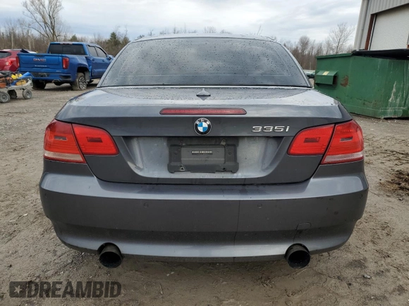 2008 BMW 3 Series 335i with VIN WBAWL73528P178333, listed as a Copart auction lot 52937925 with 133,505 mi miles and Salvage Title. Bid and sale history available at carsss.com. Image 6.