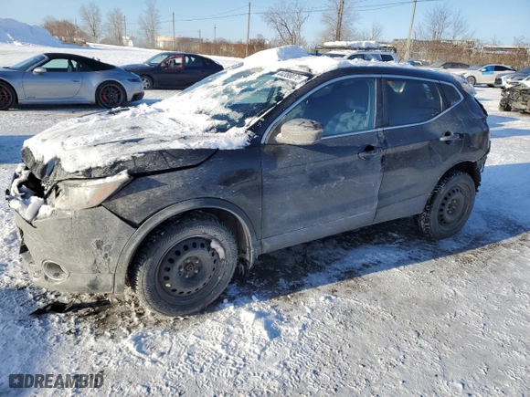 2017 Nissan Rogue Sport S with VIN JN1BJ1CP1HW009872, listed as a Copart auction lot 44388075 with NaN miles and Salvage Title. Bid and sale history available at carsss.com. Image 1.
