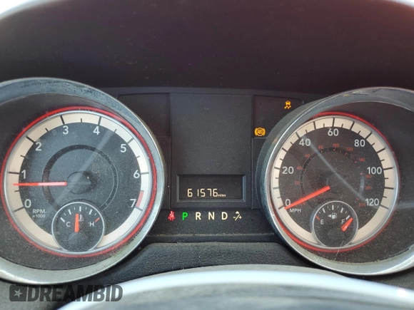 2014 Dodge Grand Caravan SXT with VIN 2C4RDGCG5ER182160, listed as a Copart auction lot 54140505 with 61,576 mi miles and Salvage Title. Bid and sale history available at DreamBid. Image 9.