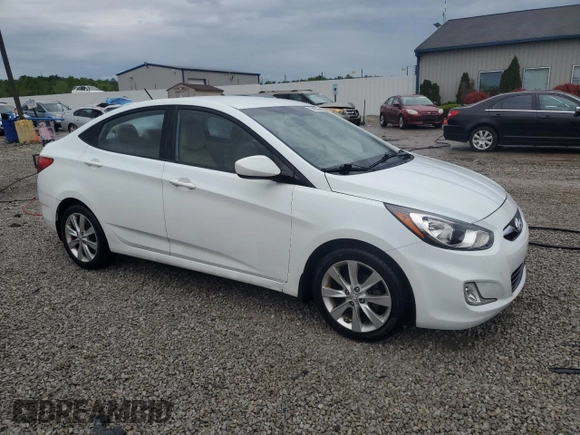 2012 Hyundai Accent GLS z VIN KMHCU4AE9CU243155, wystawiony jako Copart lot #53612565 z przebiegiem 97 636 mil mil oraz Nie do naprawy. Historia ofert i sprzedaży dostępna na DreamBid. Obrazek 4.