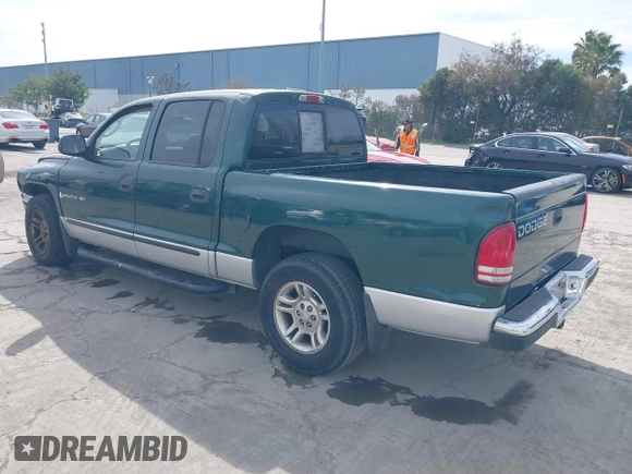 2001 Dodge Dakota Sport with VIN 1B7HL2AN81S281275, listed as a IAAI auction lot 41693105 with 276,182 mi miles. Bid and sale history available at carsss.com. Image 3.