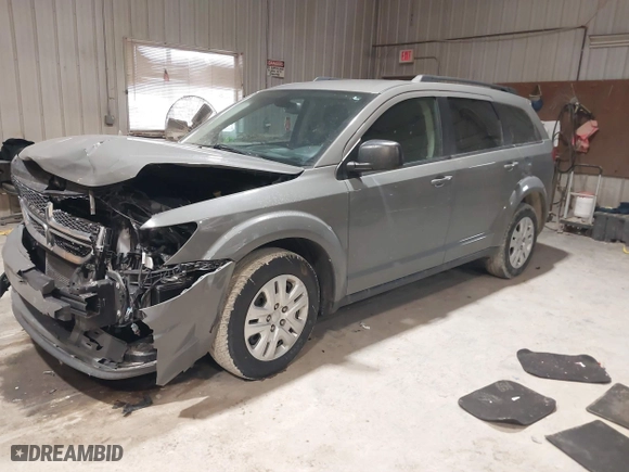 2020 Dodge Journey SE Value with VIN 3C4PDCAB5LT201811, listed as a IAAI auction lot 41732589 with 62,843 mi miles. Bid and sale history available at carsss.com. Image 17.