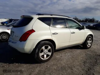2004 Nissan Murano SL with VIN JN8AZ08W54W340366, listed as a Copart auction lot 85170354 with 182,682 mi miles and Clean Title. Bid and sale history available at carsss.com. Image 3.